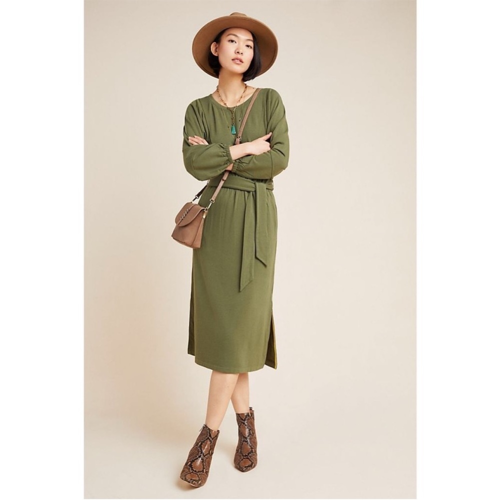 Anthropologie Thalia sweatshirt dress XS